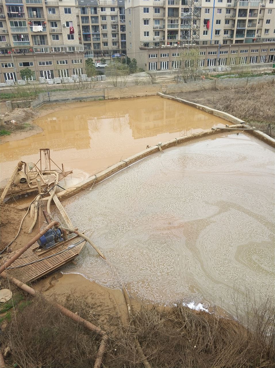 惠州沉淀池淤泥清理-厂区废水池淤泥清淤