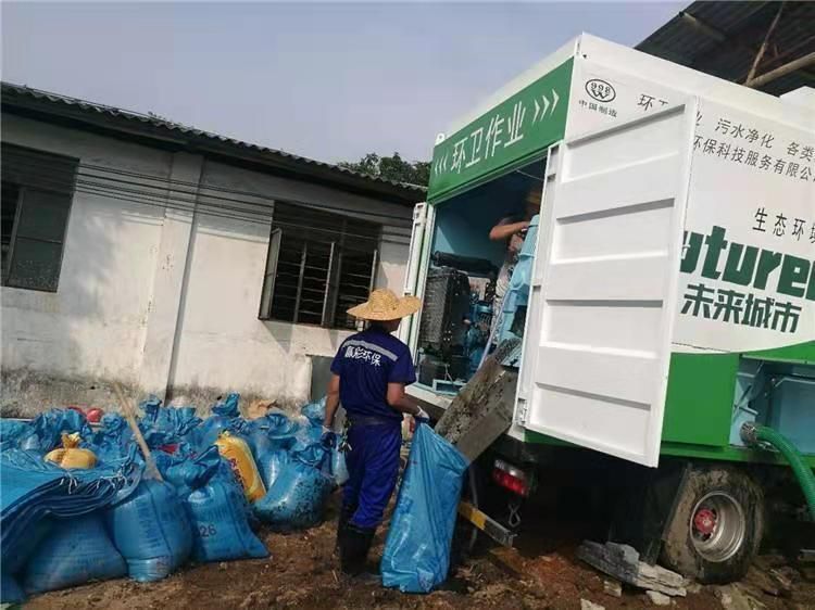 惠州工业污泥压干处理
